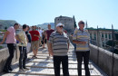 Prosvjed ugostitelji Mostar Stari grad stari most