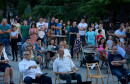 Koncert Hrvatske glazbe Mostar - koncert u dvorištu