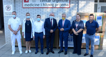 ‘TAĆE KORONA Bolnica dobila donaciju EU, bageri stižu na Pedijatriju, a Kvesić jedini bez maske