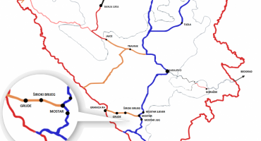 Mostar Široki granica