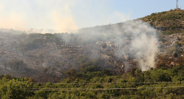 TREBINJE-BILEĆA Požar aktivirao eksplozije