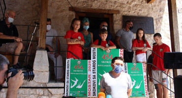 Konferencija za medije povodom skokova sa Starog mosta