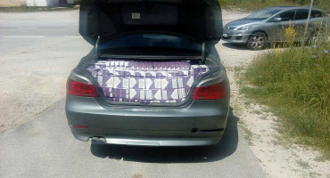 Zapljena cigareta kod Trnova