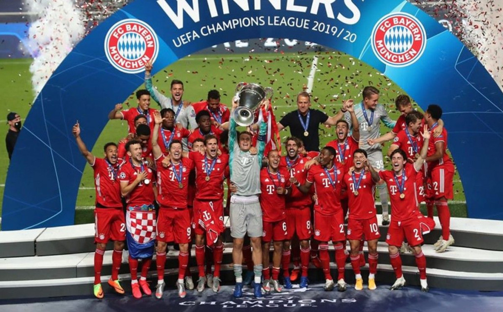 LIGA PRVAKA Bayern prvak Europe!