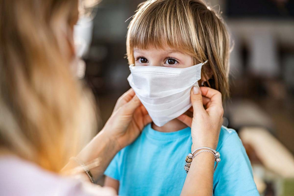Svjetska zdravstvena organizacija savjetuje da i djeca nose maske