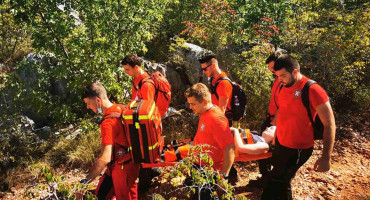 INTERVENCIJA HGSS kod Međugorja spasio ozlijeđenu 26-godišnjakinju