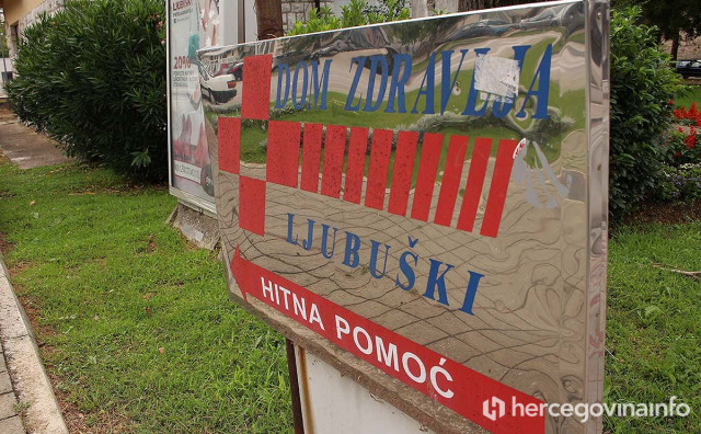 Dom zdravlja Lljubuški ploča