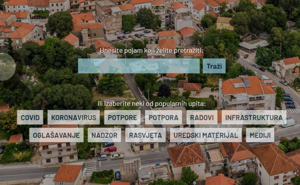VRGORAC KAO PRIMJER Razvili aplikaciju putem koje građani mogu pratiti sve troškove gradske uprave