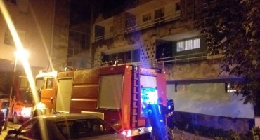 Gorio stan u Zvonimirovoj, uzrok zaboravljena šerpa na šporetu