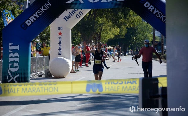 Najbrži na mostarskom polumaratonu je trkač iz Hrvatske