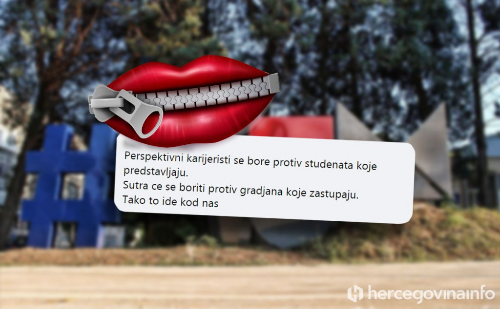 BLAGO NAMA Studentski zbor oprao ruke od prosvjeda i postao marioneta rektora
