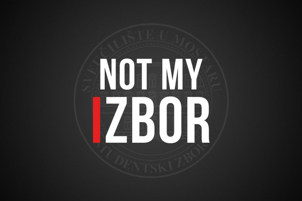 NISTE NAŠ iZBOR Organizatori prosvjeda pozvali Zbor da ne politizira probleme studenata, koji su jedinstveni