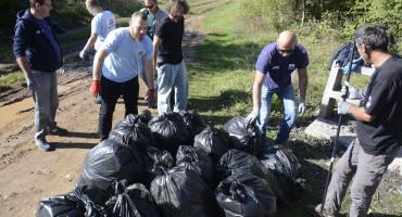 Akcija čišćenja Bunice: Za samo tri mjeseca čišćenja obale rijeke Bune, skupi se i do 500 vreća smeća