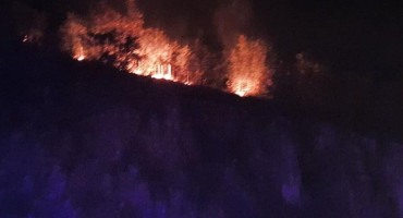 POŽAR Mostarski vatrogasci borili se s vatrom na Kvanju