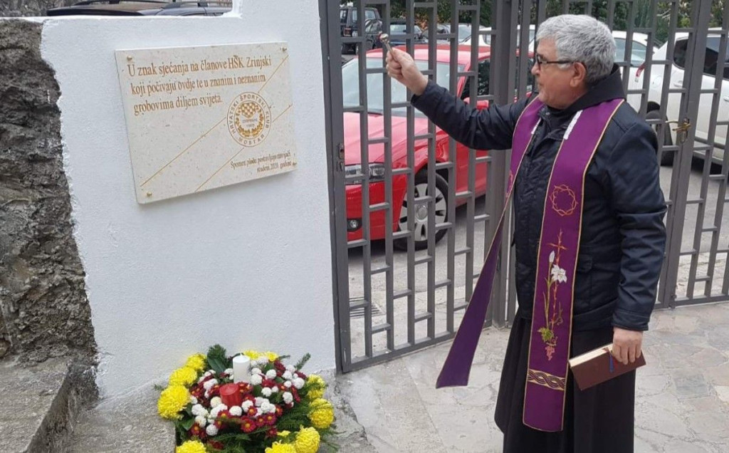 Otkrivena spomen ploča u znak sjećanja na sve članove HŠK Zrinjski