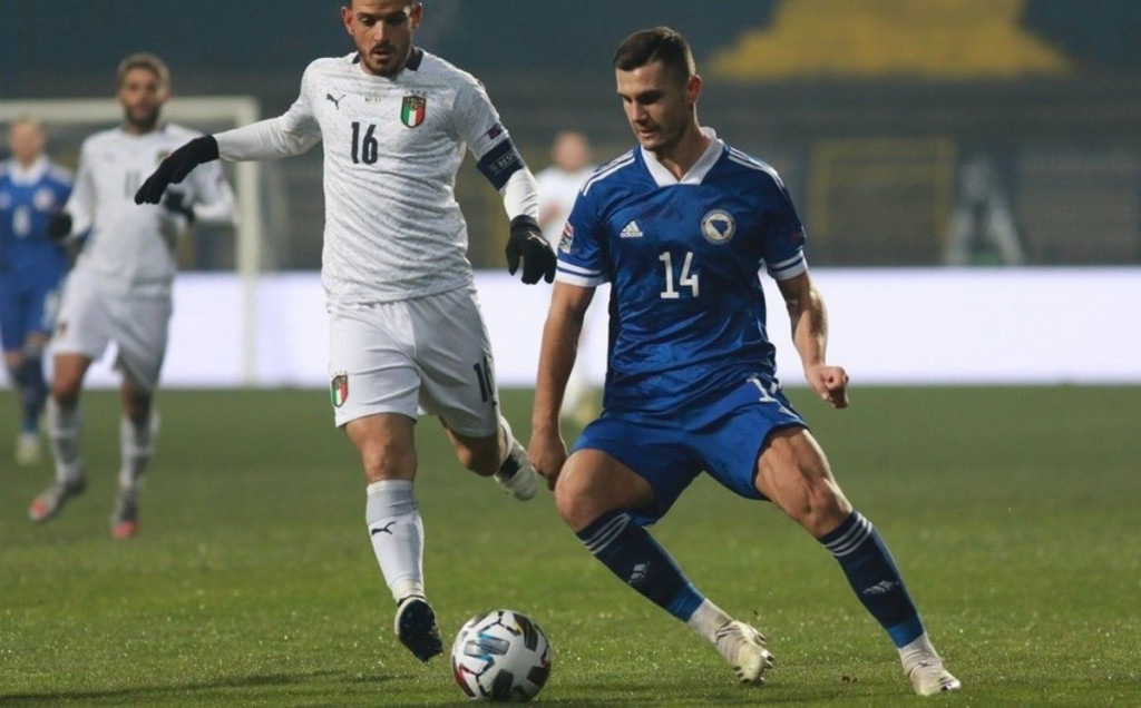 JOŠ JEDAN PORAZ BIH Italija slavila na Grbavici
