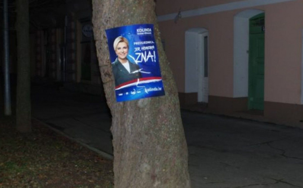 LJUBUŠKI Nema ljepljenja izbornih plakata na stabla, ograde, stupove javne rasvjete...