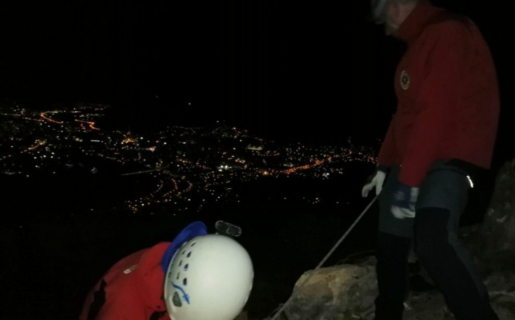 HGSS Mostar u akciji spašavanja trojice penjača