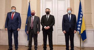 SUSRET Dodik se predstavniku iz EU požalio da BiH nedostaje novca