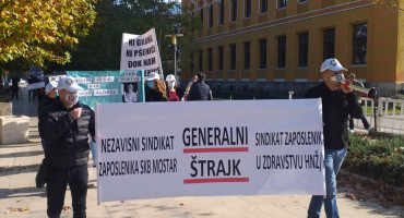 2400 zdravstvenih djelatnika u četvrtak stupa u generalni štrajk