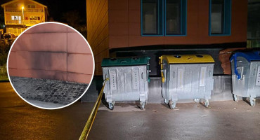 Čini se da je muškarac koji je htio zapaliti zgradu općine u Prozoru snimljen