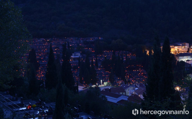 Groblje Masline svijeće Svi sveti