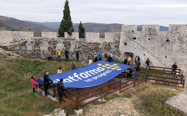 POČETAK KAMPANJE U borbu za Mostar s neobične lokacije
