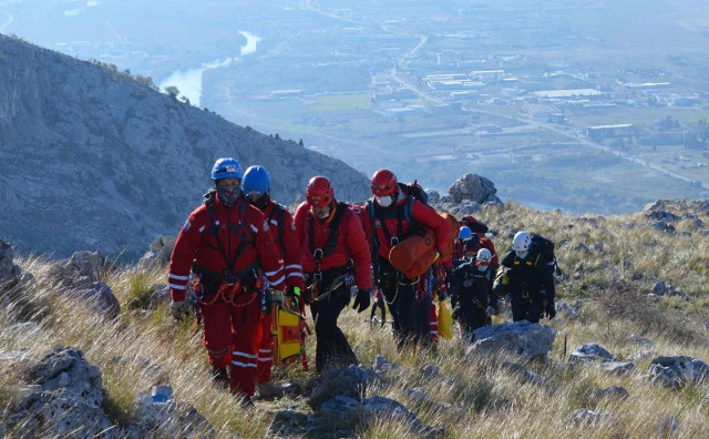 FGSS 18 spašavatelja iz cijele BiH na brdima oko Mostara i Stoca polagalo ispit