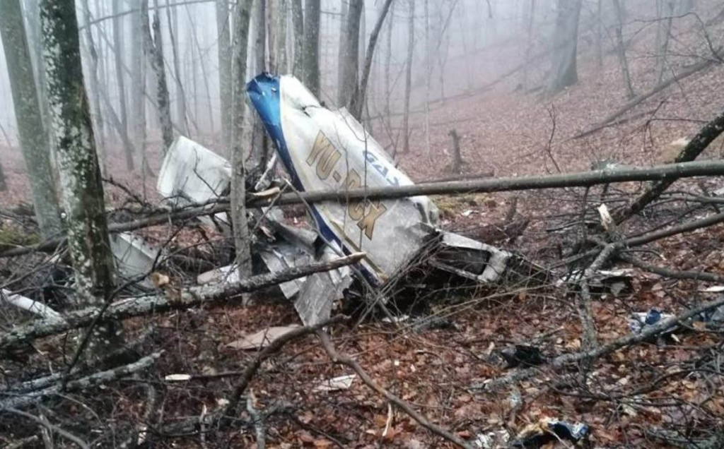 DVOJE POGINULIH Završena je prva faza istrage avio nesreće kod Banja Luke