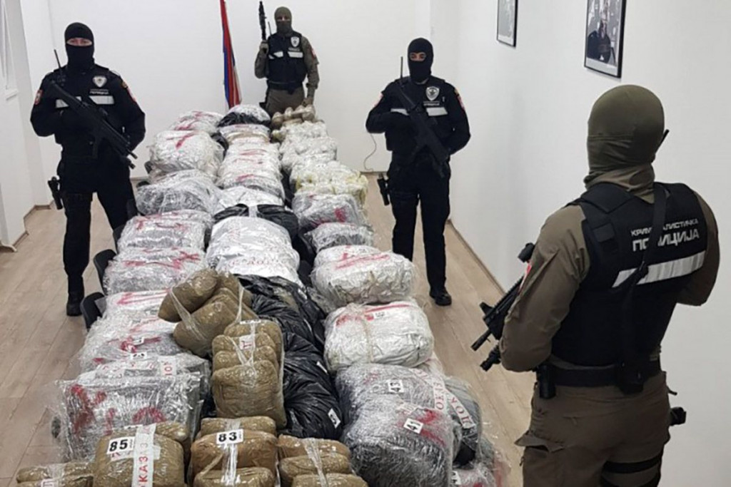 Iz BiH prema Europi trebalo otići 460 kg droge, policija je to spriječila