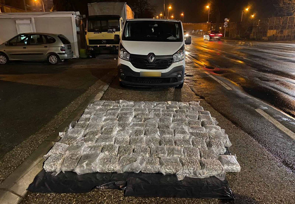 DIABLO Državljanin Hrvatske iz BiH pokušao iznijeti 110 kg droge