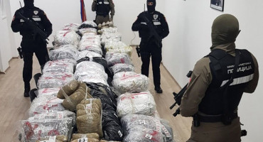 Iz BiH prema Europi trebalo otići 460 kg droge, policija je to spriječila