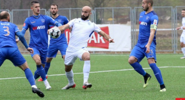 Željezničar poražen kod Krupe, Juričić postigao jedan od najljepših pogodaka u karijeri