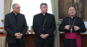 ŠTIRONJA Šaljem pozdrave žiteljima Kotorske biskupije i Crne Gore gdje uskoro dolazim kao novi biskup