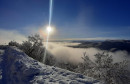 Prozor Rama Snijeg