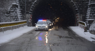 ZADRŽAVANJE DO 15 MINUTA Kreću radovi na rekonstrukciji tunela Crnaja