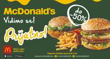Nove uštede do 50 % u McDonald'su!