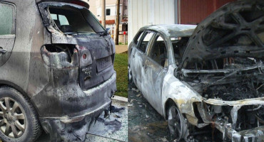 Zapaljeni automobili