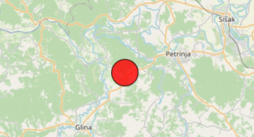 Novi potres kod Gline