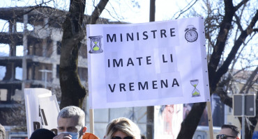 Prosvjed zdravstveni djelatnici
