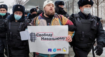 PROSVJEDI DILJEM RUSIJE Uhićeno 1500 ljudi