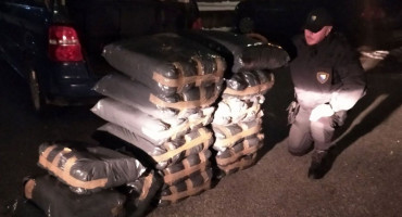 Zapljena duhana kod Konjica