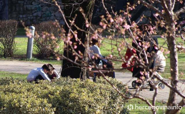U Hercegovini sunčano, stižu temperature i do 31 stupanj