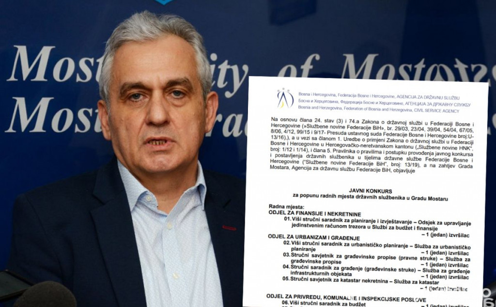 Grad dobiva 9 državnih službenika, natječaja nema na službenoj stranici