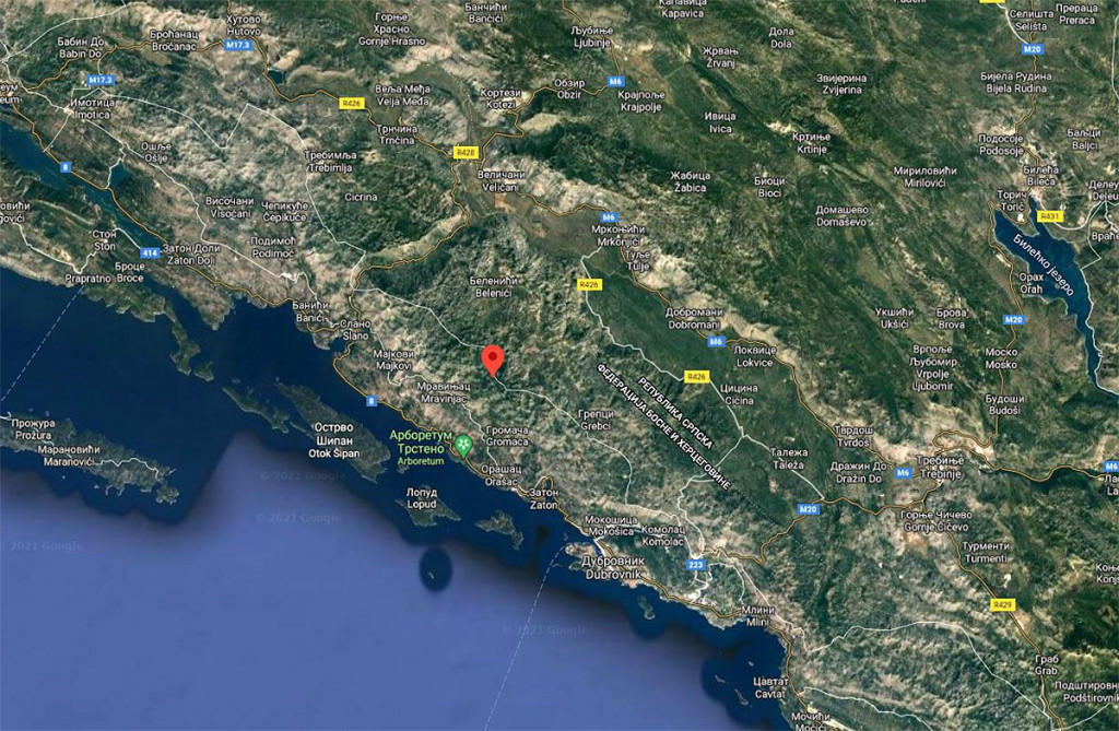 Potres jačine 4,3 stupnja zadrmao Hercegovinu i Dalmaciju