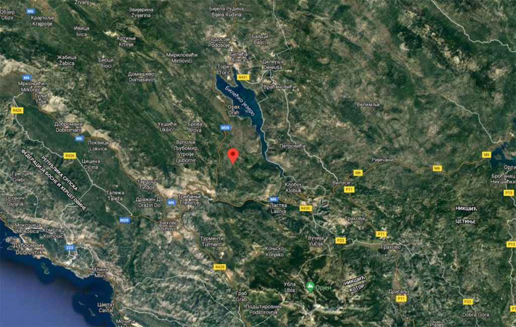 Zabilježen slabiji potres u Hercegovini