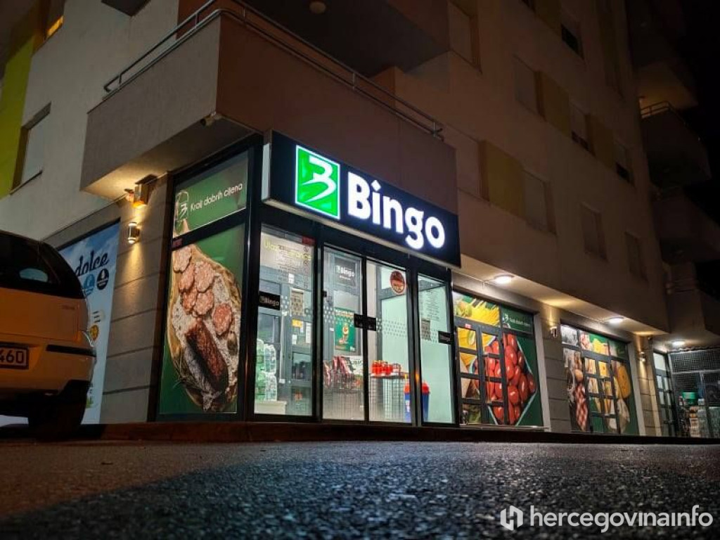MOSTAR Dvije maskirane osobe opljačkale Bingo