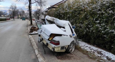 Prometna nesreća Mercedes Bugojno