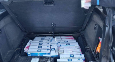 Zaplijenjene cigarete Ortiješ