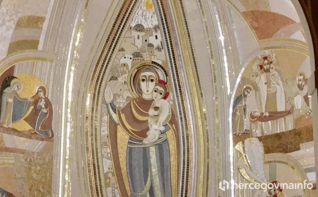 DIVOTA Završen mozaik u crkvi sv. Petra i Pavla u Mostaru